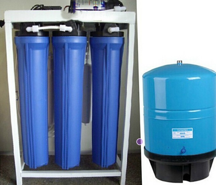 工厂学校大产水量反渗透直饮净水机 100加仑RO纯水机过滤净化设备